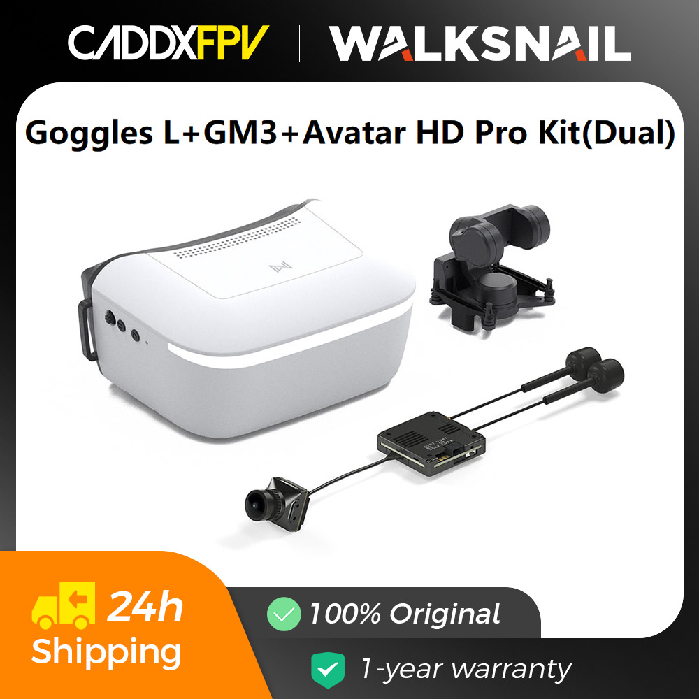 Fpv Goggles Avatar Hd Receiver - Lunettes Caddx Walksnail Avatar HD L