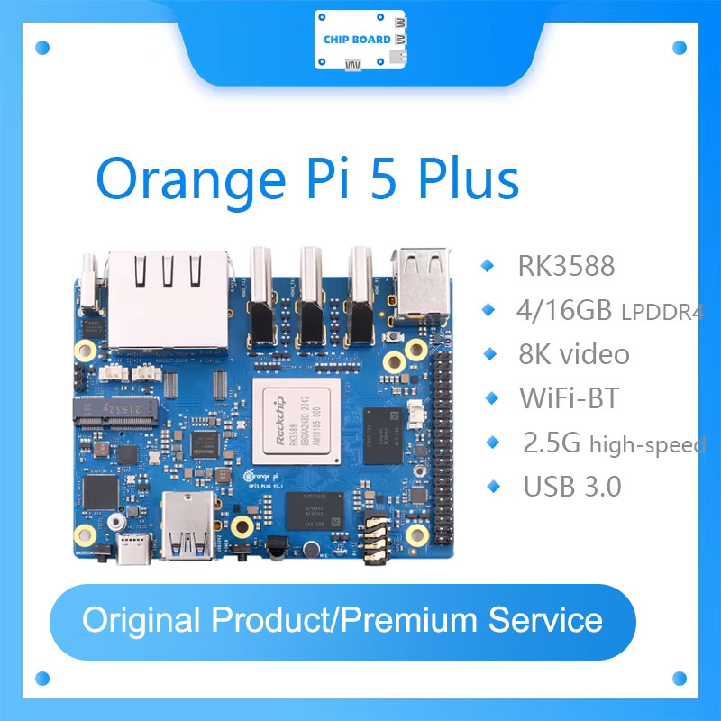 Orange Pi 5 Plus 16Gb - Orange Pi 5 Plus-Carte de développement