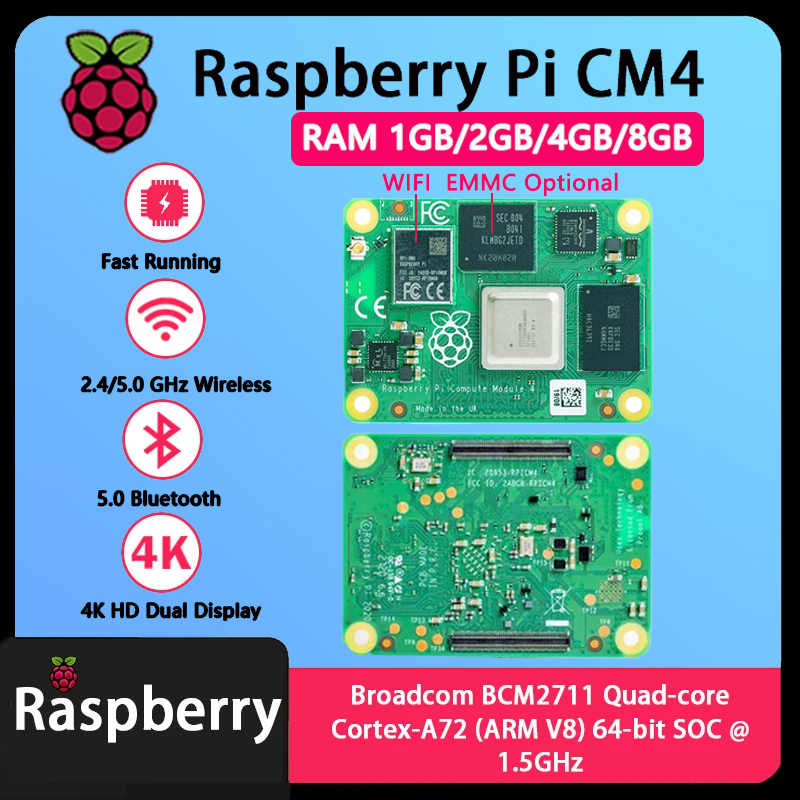 Raspberry Pi CM4 1 Go/2 Go/4 G - Raspberry Pi Compute Module 4 8Gb 32Gb avis et prix