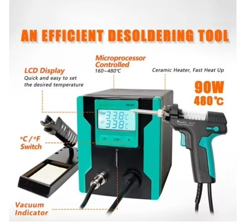 Pompe à dessouder électrique n - Desoldering Gun Vacuum Electric avis et prix